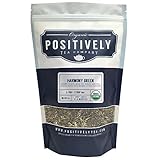 Organic Harmony Green Tea, Loose Leaf Green Tea, Bulk 1 Pound Bag, Positively Tea LLC. (1 Lb.)