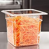 YBS 1/6 Size Polycarbonate Food Pans,4
