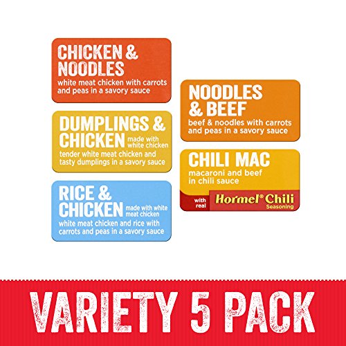 Hormel Compleats - Portion Control Variety Pack - Microwave Meals - No Refrigeration Needed (5 Pack)