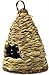 Woven Birdhouse 2 Pack: 10 Hive-Style. Ideal for Small Birds & Hummingbirds to Rest In. Bird Houses Are Made of Natural Fiber to Blend Into Your Garden. For Outside or Inside Decorative Use.