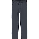 Weintee Men's 34" Inseam Tall Cotton Sweatpants with Pockets