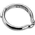FST Metal Cock Ring, Cock Ring Adjustable Male Metal Penis Ring (Small)
