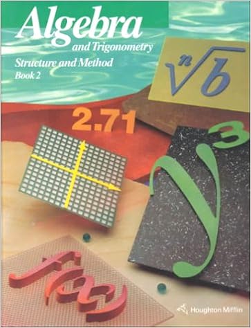 Algebra And Trigonometry Structure And Method Book 2 Brown Richard G 9780395585368 Books