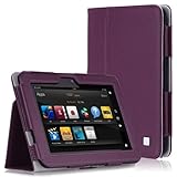 CaseCrown Bold Standby Case (Purple) for Amazon Kindle Fire HD 8.9 Inch (Built-in magnet for sleep / wake feature)
