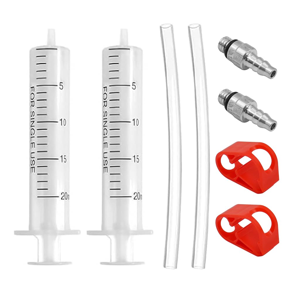 ANCLLO Bicycle Brake Bleed Kit For Mountain Bikes And Road Bikes Hydraulic Bicycle Brake Disc Oil Repair Basic Tool Kit