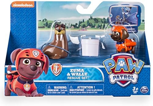 Paw Patrol - Zuma \u0026 Wally Rescue Set 