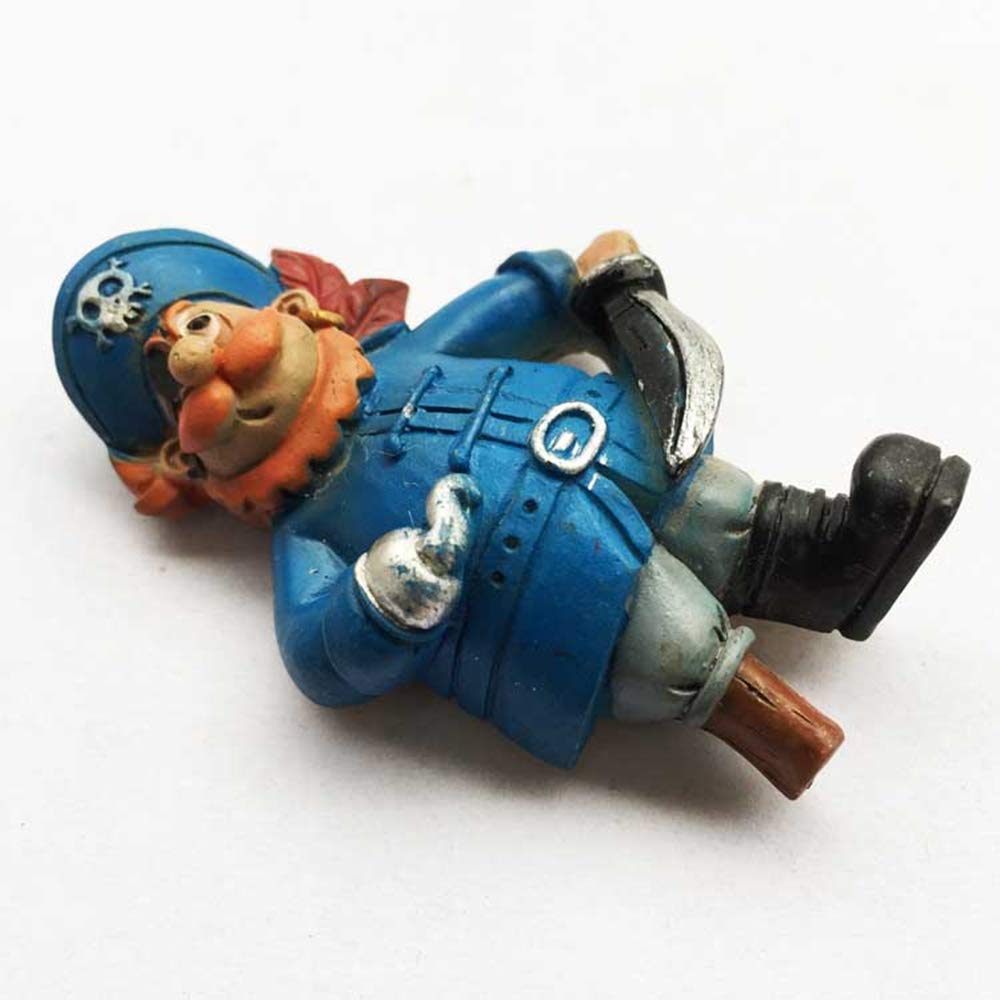 MUYU Magnet 3D Viking Pirata de Noruega Dinamarca Suecia imán para ...
