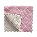 Amober 4PCS Washcloths Nonstick Oil Coral Velvet Hanging Kitchen Dishclout Hand Towels