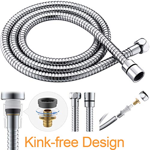 BARROCK Shower Hose 79Inch ExtraLong Flexible Stainless Steel 304 for