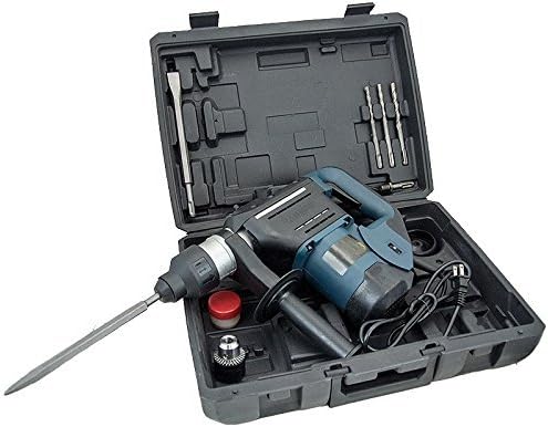 New 1-1/2 SDS Rotary Hammer Drill Kit Concrete Demolition Tool 1.5 w/ Bits &amp; Case by Omega Trading Group