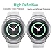 Pacific Asiana Samsung Gear S2 Screen Protector, [3-Pack] Ultra Thin HD Clear Ballistic Gear S2/Gear S2 Classic/S2 3G Tempered Glass Screen Protector, 9H Hardness Anti-Scratch Smart Watch Skin Cover