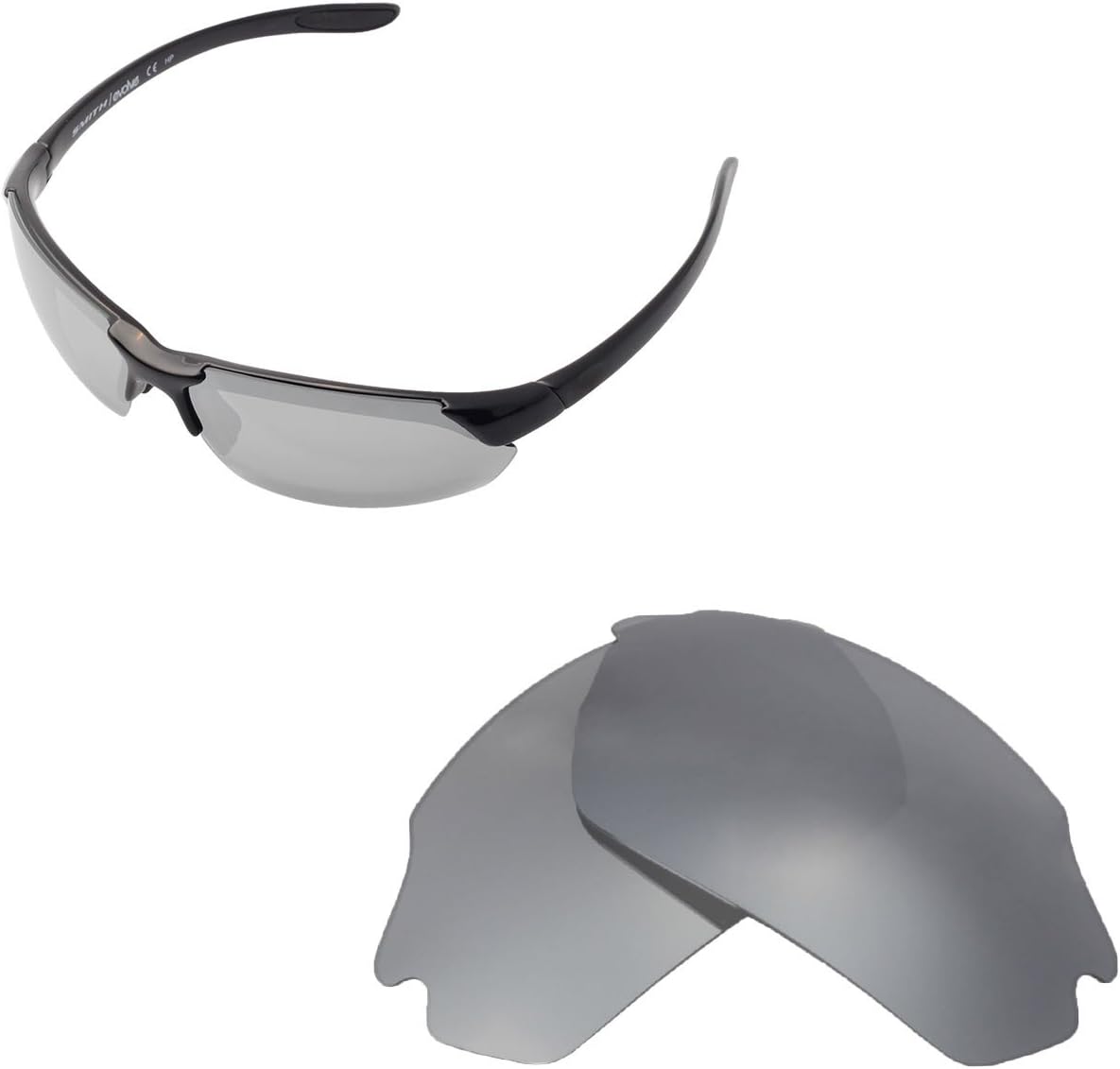 Walleva Replacement Lenses for Smith Parallel Max Sunglasses - Multiple Options Available