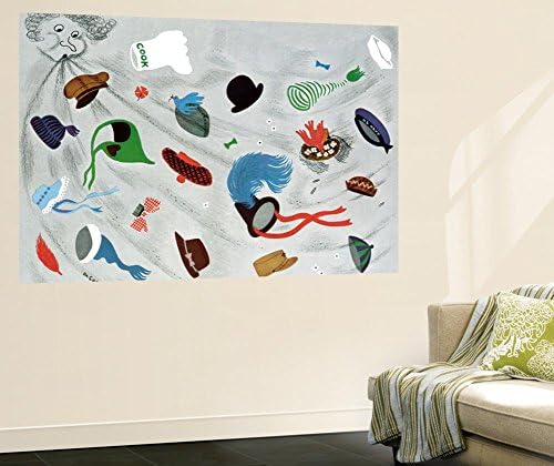 Windy Day - Jack &amp; Jill Wall Mural by Stella May DaCosta 48 x 72in