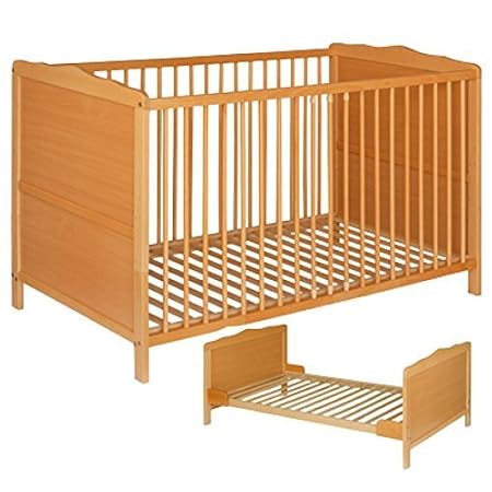 Best For Kids NELLY 2 in 1 GITTERBETT KINDERBETT JUNIORBETT BETT TODDLER BED 140x70 ohne Matratze