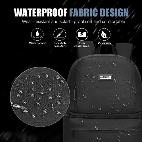 CADeN Camera Backpack, DSLR/SLR/Mirrorless Photography Camera Bag Large