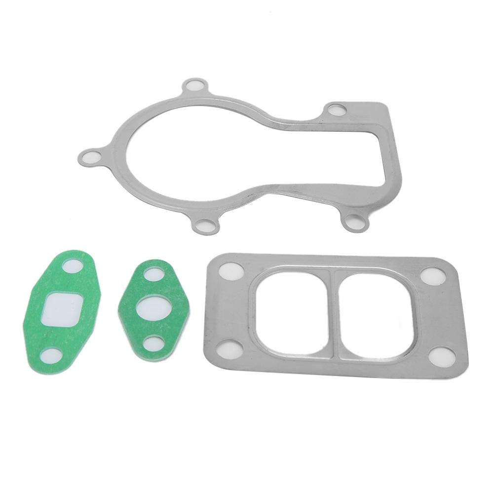 Goregri Stainless Steel Turbo Gasket Kit Fits for Holset HX35 HX35W Oil Inlet Outlet
