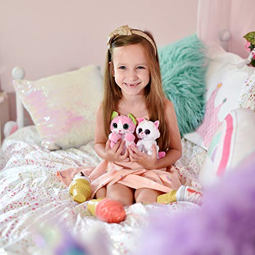 Sunny Days Entertainment Cool Cats Collectible Plush Transform from Scented Ice Cream Cone Into Adorable Cats - Thumbnail 4