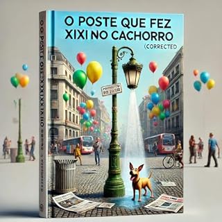 Livro O POSTE QUE FEZ XIXI NO CACHORRO: uma história divertida e polêmica