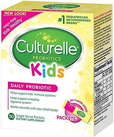 Culturelle Kids Packets Daily Probiotic Supplement eIcXVX, 3Packs (50 Count)