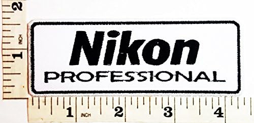 Nikon Dslr Digital Camera Photographer patch Symbol Jacket T-shirt Patch Sew Iron on Embroidered Sign Badge Costume