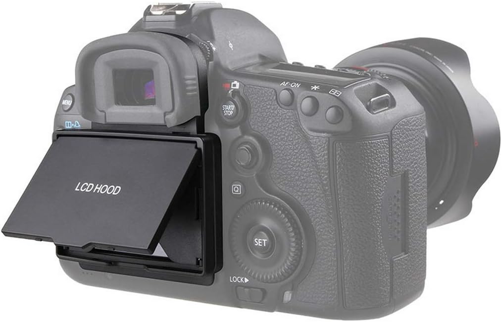Gazechimp Removable Camera LCD Screen Cover Protector LCD Hood Sun