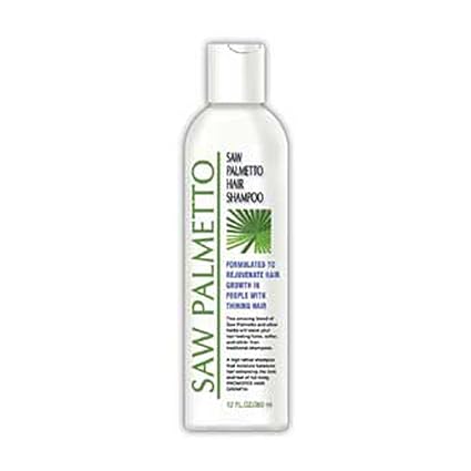 Saw Palmetto Champ&uacute; para p&eacute;rdida de cabello&nbsp;&ndash;&nbsp;Ayuda a promover el crecimiento del vello&nbsp;&ndash;&nbsp;12&nbsp;oz