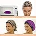 Cordless Deep Conditioning Heat Cap – Microwavable Heat Cap for Deep Conditioning Hair Therapy, 100% Natural Cotton, Flaxseed Seed Interior for Maximum Heat Retention (Purple)thumb 4