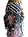 Famulily Women's Floral Printed Casual Long Sleeve Hoodie Pullover Sweatshirts (X-Large, Dark Grey-2)