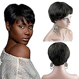 Dreambeauty Human Wigs Short 100% Natural Hair Wigs for Women