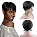 Dreambeauty Human Wigs Short 100% Natural Hair Wigs for Women