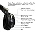 Wireless Headphones, Stoon BT89 Bluetooth Over-Ear Headset Built with Microphone Stereo Wired Dual Mode Earphones 3.5mm Audio Cable Included Adjustable for Computer, iPhone, Tablet, Android-Black