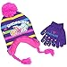 Shopkins Girls Beanie Hat and Gloves Set (Little Kid/Big Kid)