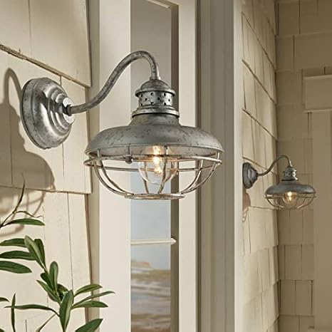 Franklin Park Rustic Farmhouse Outdoor Barn Light Fixture