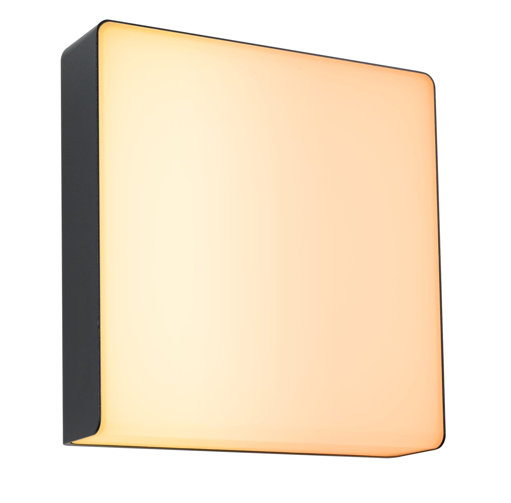 Paulmann 94842 LED Outdoor Wall luminaire Smart Home Zigbee Azalena Motion Sensor IP44 250x97mm Tunable Warm 8.5W 700lm Anthracite Outdoor luminaire