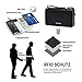 Teemzone Mens Clutch Bag Genuine Leather RFID Blocking Business Clutch Purse Handbags Wrist Bag Clutch Wallet Organizer Long Wallet Passport Card Cash Holder With Zipper Women