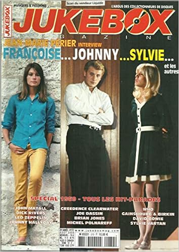 Amazon Fr Jean Marie Perier Francoise Hardy Johnny Hallyday Sylvie Vartan Who Gainsbourg Birkin Jukebox Magazine N 272 Livres
