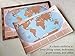Ash & Parker Scratch Off World Map - Vintage Deluxe - States & Provinces for US, Canada, Australia - XL Large Poster 24x36 Easy to Frame - Classic Gift - Free Precision Pen & Fun Trivia Game