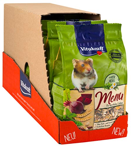 Vitakraft, individuele voeding voor hamster, evenwichtige voering, premium menu Vital, verpakking van 6 (6 x 400 g) - Afbeelding 3