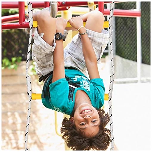 X Ben 7.5' Rope Ladder with 2 Hooks for Kids & Adults, Climbing Game for Swing Accessories, Tree House, Playground, Play… - Image 6