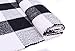 [Egyptian Cotton Tree] 100% Hand-Woven Cotton Large Black & White Washable Rugs, Plaid Area Rug/Runner Rug/Washable Checkered Rug for Kitchen/Door Way/Laundry(67