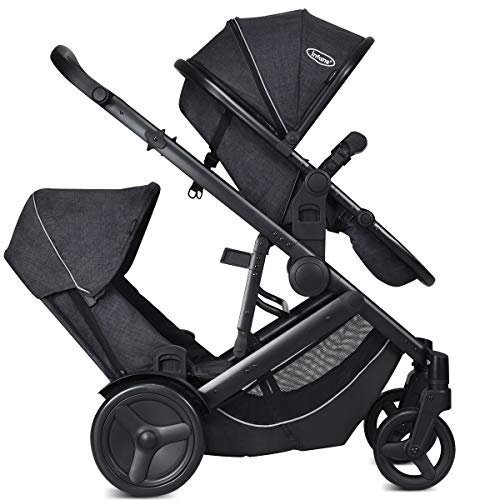 double stroller that converts to single