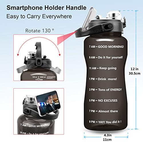 Reusable BPA-free water bottle priced at $15.99.