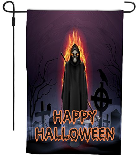 Happy Halloween Grim Reaper with
