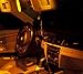 iJDMTOY 5-SMD 168 194 2825 T10 LED Car Interior Map Dome Light Bulbs, Amber Yellow