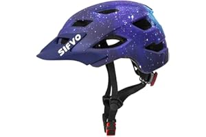 Kids Helmet, SIFVO Kids Bike Helmet Boys and Girls Bike Helmet with Cool Visor Helmet for Kids 5-14, Kids Bike Helmets Youth Bike Helmet Adjustable & Lightweight 50-57cm