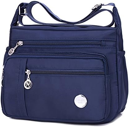 Casual Crossbody Bags for Women with Pockets Water Resistant Lightweight Nylon Shoulder Bags