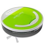 Smart Robot Vacuum Sweeper Cleaner - Automatic Multisurface Bagless Floor Cleaner w/ Built-in Rechargeable Battery, Selectable Cleaning Modes, 0.3L Dust Bin Capacity, 90 Min Runtime - Pyle