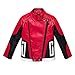 Budermmy Boys Leather Motorcycle Pilot Jackets Toddler Coats Red Size 6