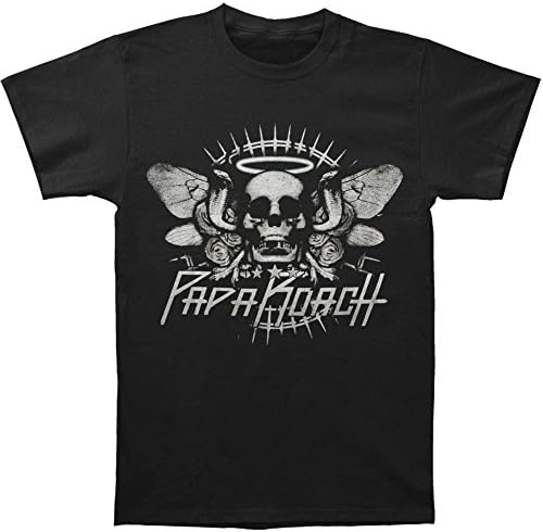 Papa Roach Men's Cobra Skull T-shirt Large Black