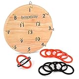 briteNway Ultimate Hook & Ring Toss Game for Kids & Adults – Fun & Educational Ring Tossing Toy Set, Safe & Durable Design, Easy to Install & Perfect for Children’s Parties – Exciting Gift Idea